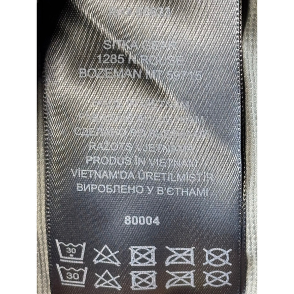 Sitka Gear Gorpcore Christensen Arms Quest Scouting Shirt Granite Men's Medium - Picture 6 of 7